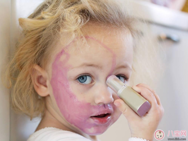 孩子喜欢化妆怎么办 怎么阻止孩子化妆