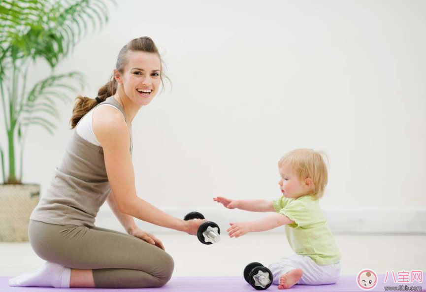 产后如何提高锻炼效率 可以和宝宝一起做的运动有哪些