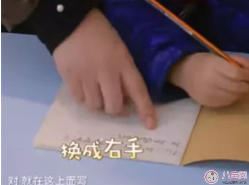 邓莎儿子写字用左手好不好 孩子用哪只手写字需要纠正吗