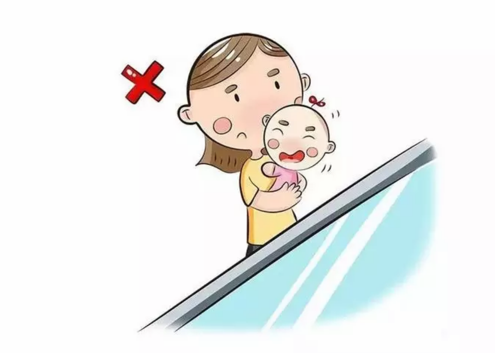 孩子坐扶梯如何保障安全 怎么带孩子坐扶梯
