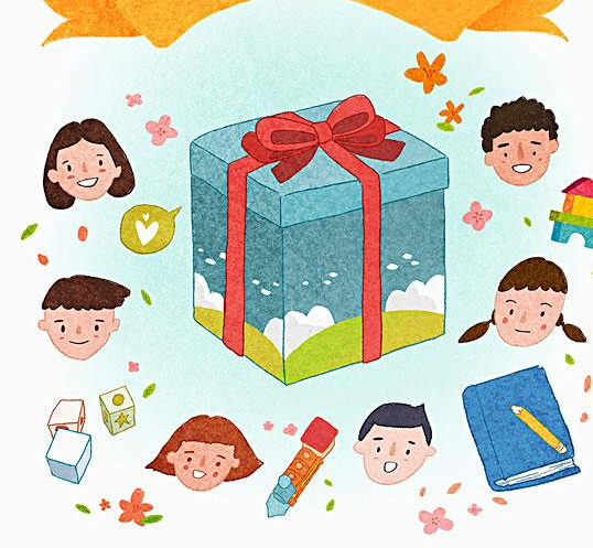 收到儿童节礼物的心情说说 收到儿童节礼物开心的句子短语