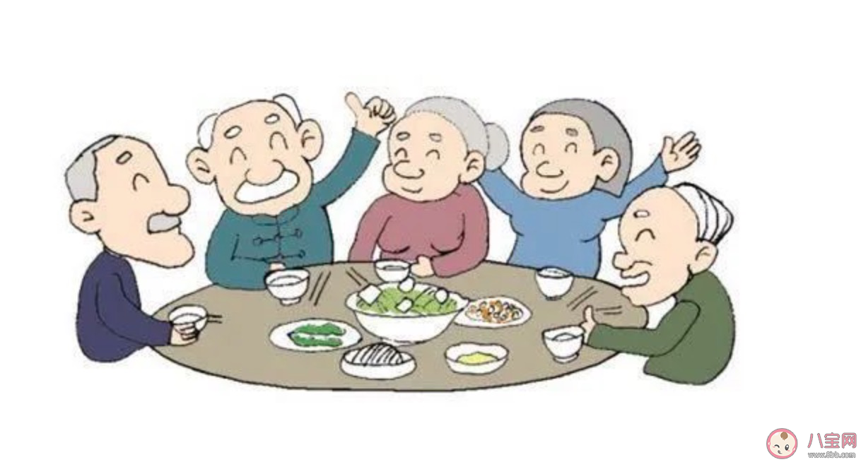 老人在吃饭时噎住了怎么办 老人吃饭时要注意什么