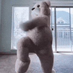 跳舞熊动态表情包图片大全 抖音跳舞熊表情包动图