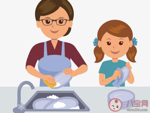 孩子学会自己洗碗的朋友圈说说 孩子会洗碗了的家长感受句子