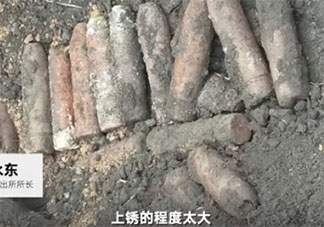 一村民家门口挖出16枚炮弹是怎么回事 16枚炮弹从哪里来的