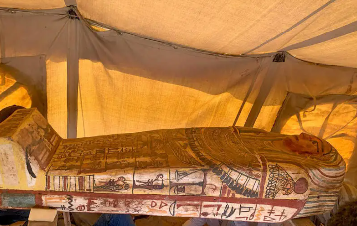 埃及新出土的27具千年古棺是哪个时期的 27具千年古棺的来历是什么