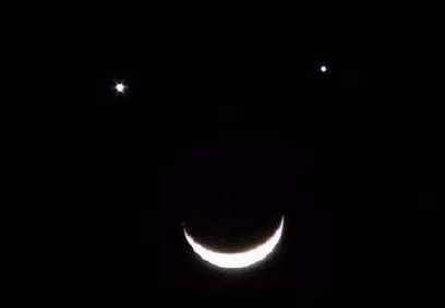 9月25日双星伴月什么时候出现 双星伴月怎么看