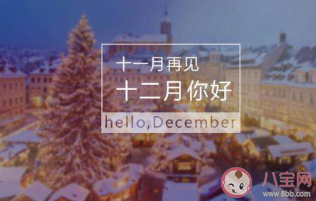 告别11月迎接12月的正能量句子大全 再见11月迎来12月的励志说说语录