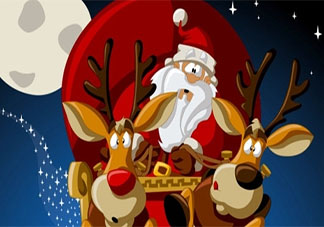 圣诞饺子不蘸醋圣诞老人打驯鹿是什么梗 圣诞老人的驯鹿叫什么名字