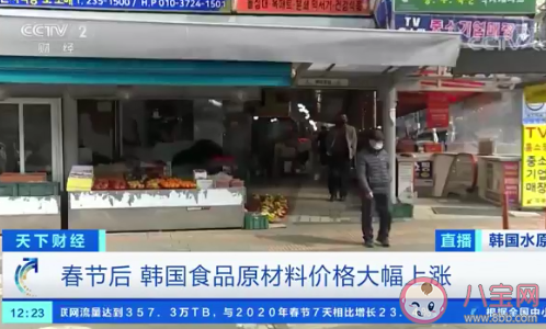 韩国食品价格大幅上涨是怎么回事 春节后价格为什么不减反增