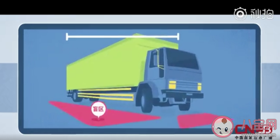哪些位置是大货车的盲区 大货车驾驶为什么会撞到行人