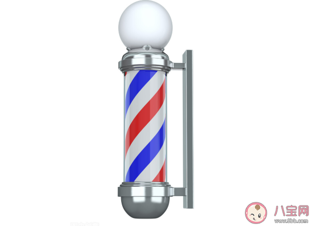 理发店门口|理发店门口三色柱的由来是什么 放血疗法为什么和理发店有关