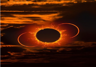 金指环日环食什么时间可以看到的 金指环日环食是怎么形成的