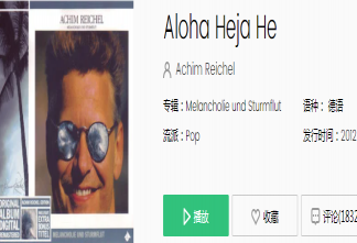 张同学bgm是什么歌 《Aloha Heja He》完整版歌词在线试听