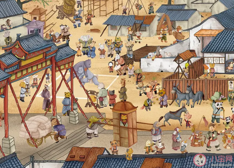 《清明上河图》|北宋名画《清明上河图》描绘的是哪个城市的生活场景 蚂蚁庄园4月3日答案介绍