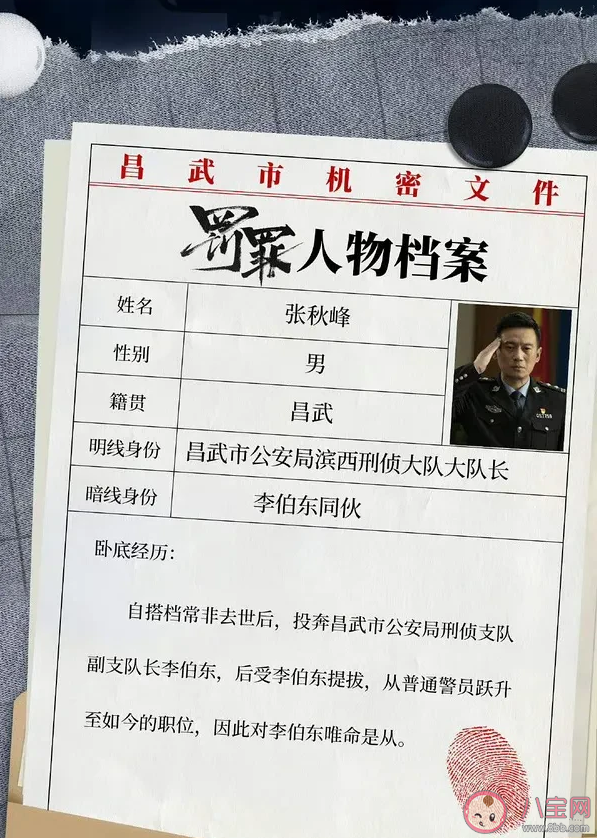 《罚罪》张秋峰是双面间谍吗 张秋峰是好人吗-第1张图片-创载网