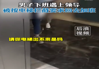 男子下班被领导按住电梯要求加班 如何拒绝领导的加班要求
