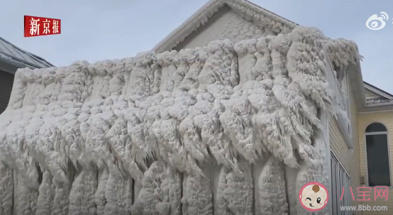 加拿大一社区被冰封成雪城是怎么回事 加拿大的冬天有多冷