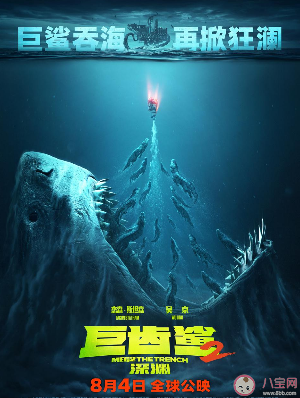 吴京《巨齿鲨2》里的角色名含义是什么 《巨齿鲨2》有哪些看点